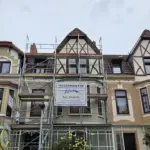 Altbremer_Haus_mit_Fachwerk_Laufende_Arbeiten